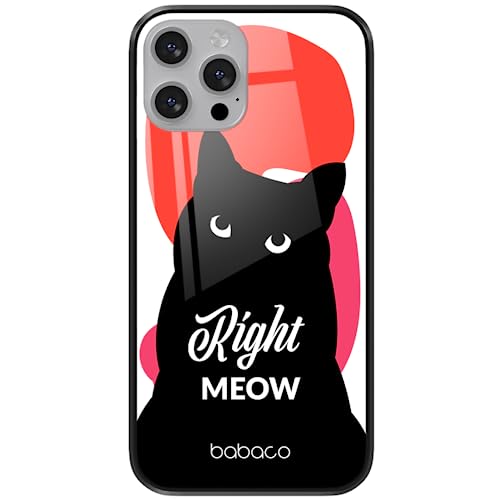 ERT GROUP etui na telefon Apple Iphone 13, case oryginalny i oficjalnie licencjonowany przez Babaco, wzór Cats 004, wykonany z hartowanego szkła, etui ochronne