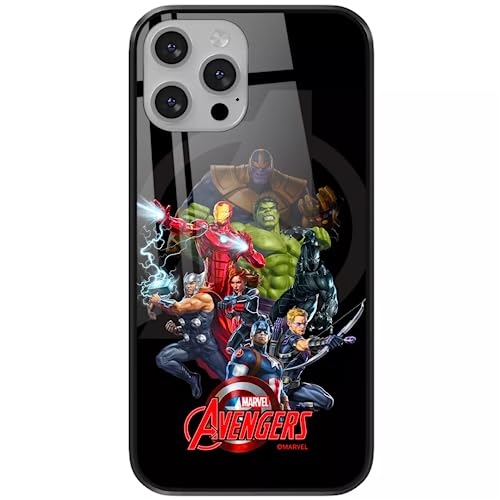 ERT GROUP etui na telefon Apple Iphone 13 MINI, case oryginalny i oficjalnie licencjonowany przez Marvel, wzór Avengers 028, wykonany z hartowanego szkła, etui ochronne
