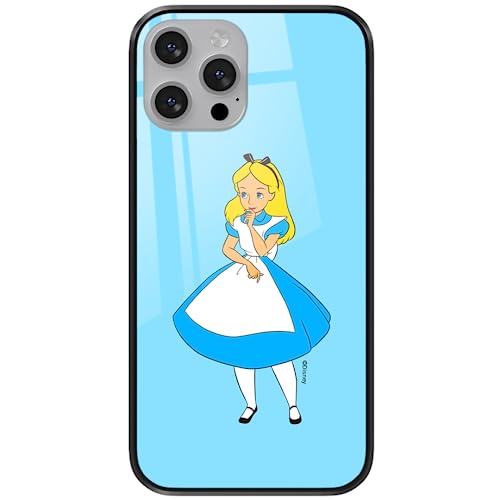 ERT GROUP etui na telefon Apple Iphone 13, case oryginalny i oficjalnie licencjonowany przez Disney, wzór Alice 010, wykonany z hartowanego szkła, etui ochronne