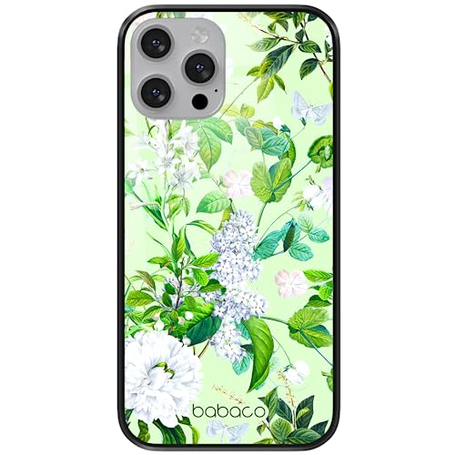 ERT GROUP etui na telefon Apple Iphone 13, case oryginalny i oficjalnie licencjonowany przez Babaco, wzór Flowers 038, wykonany z hartowanego szkła, etui ochronne