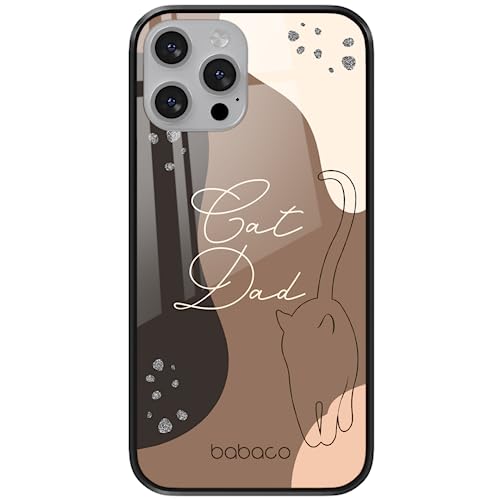 ERT GROUP etui na telefon Apple Iphone 13 PRO, case oryginalny i oficjalnie licencjonowany przez Babaco, wzór Cats 010, wykonany z hartowanego szkła, etui ochronne