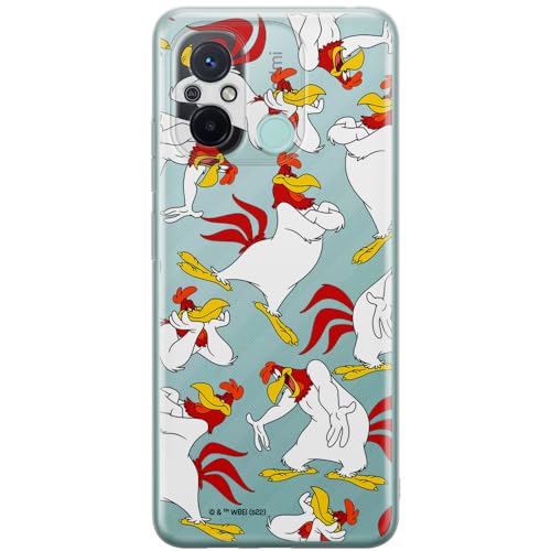 ERT GROUP etui na telefon Xiaomi REDMI 12C/ REDMI 11A, case oryginalny i oficjalnie licencjonowany przez Looney Tunes, wzór Foghorn Leghorn 001, plecki z TPU częściowo przeźroczyste
