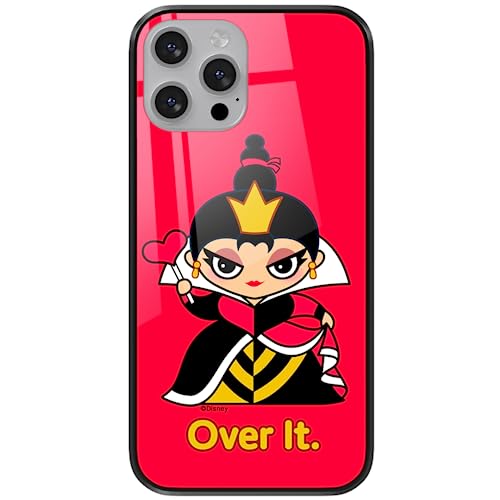 ERT GROUP etui na telefon Apple Iphone 13, case oryginalny i oficjalnie licencjonowany przez Disney, wzór Queen of Hearts 001, wykonany z hartowanego szkła, etui ochronne