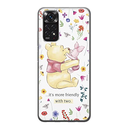 ERT GROUP etui na telefon Xiaomi REDMI NOTE 11S 4G / REDMI NOTE 11 4G, case oryginalny i oficjalnie licencjonowany przez Disney, Winnie the Pooh & Friends 030, plecki z TPU