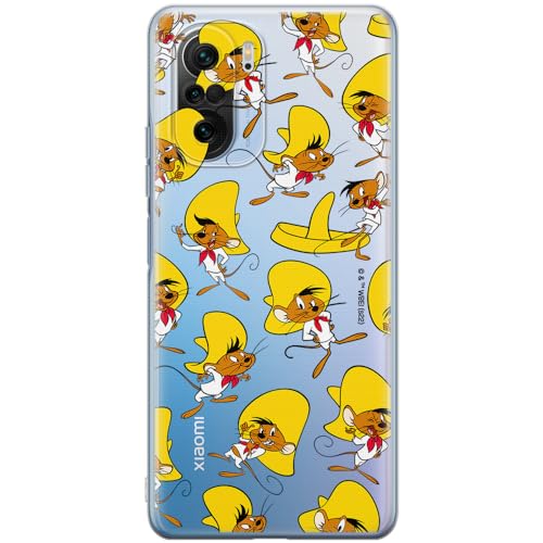 ERT GROUP etui na telefon Xiaomi MI 11i/ REDMI K40/K40 PRO/POCO F3/ F3 PRO, case oryginalny i oficjalnie licencjonowany przez Looney Tunes, wzór Speedy Gonzales 001, częściowo przeźroczyste