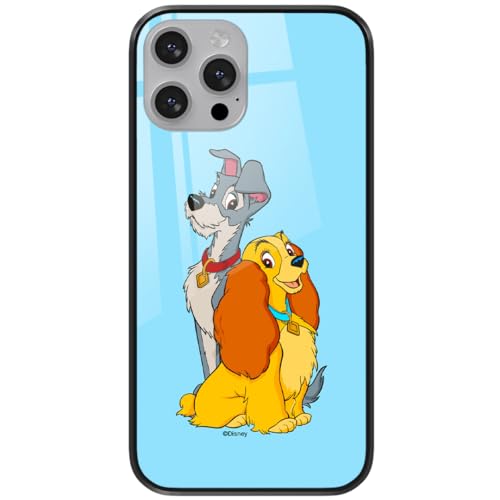 ERT GROUP etui na telefon Apple Iphone 13, case oryginalny i oficjalnie licencjonowany przez Disney, wzór Lady and the Tramp 003, wykonany z hartowanego szkła, etui ochronne
