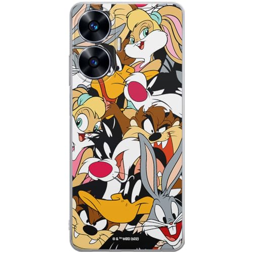 ERT GROUP etui na telefon Realme C55, case oryginalny i oficjalnie licencjonowany przez Looney Tunes, wzór 022, optymalnie dopasowane, plecki z TPU częściowo przeźroczyste