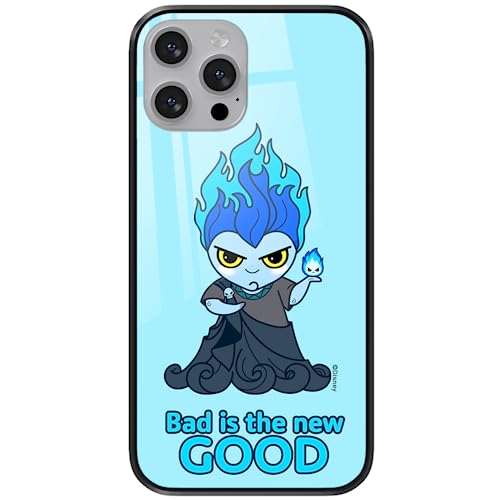 ERT GROUP etui na telefon Apple Iphone 13 MINI, case oryginalny i oficjalnie licencjonowany przez Disney, wzór Hades 001, wykonany z hartowanego szkła, etui ochronne