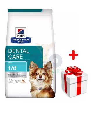 HILL'S PD Prescription Diet Canine t/d Mini Dental Care 3kg