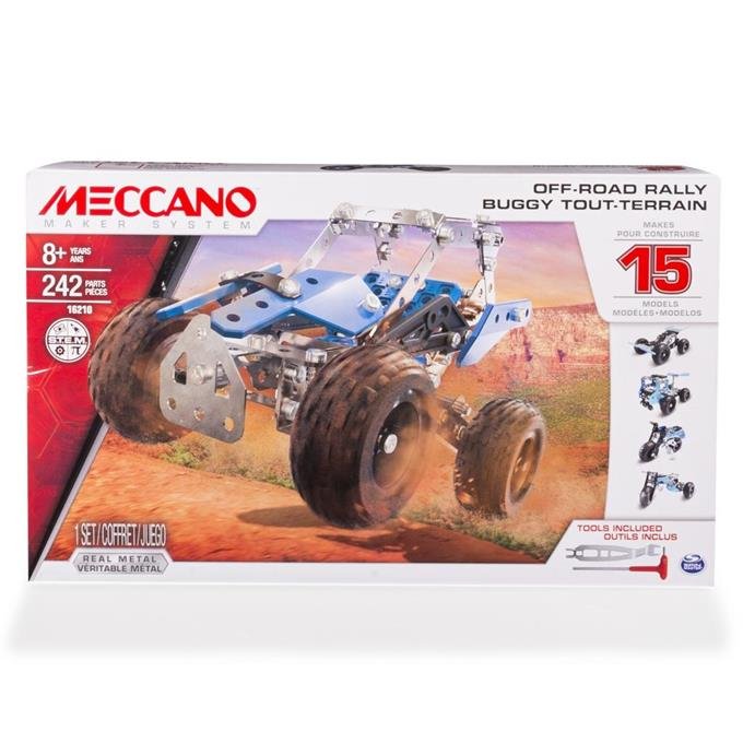 Meccano MULTI zestaw 15 modeli - pojazd terenowy 16210