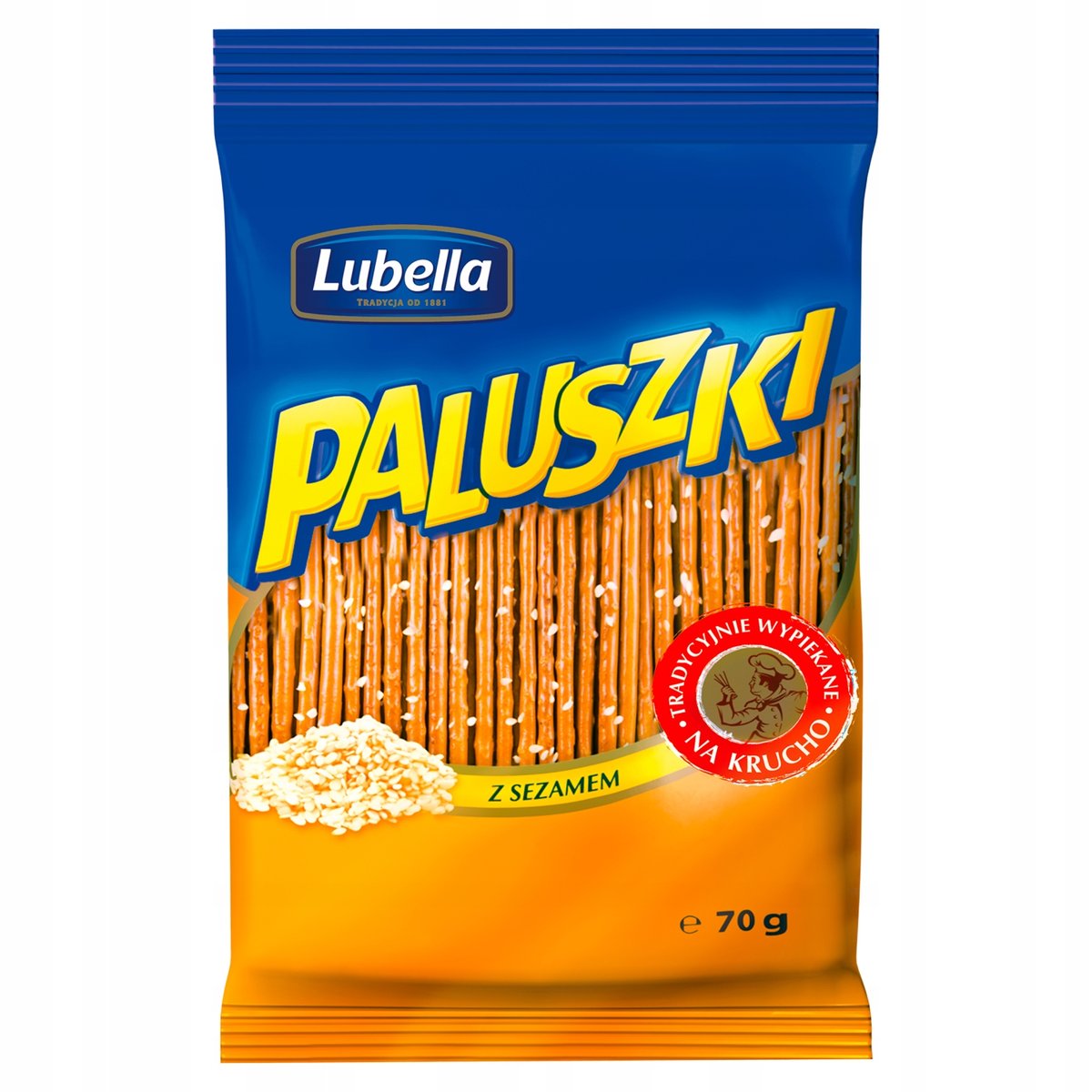 Lubella Paluszki z sezamem 70 g