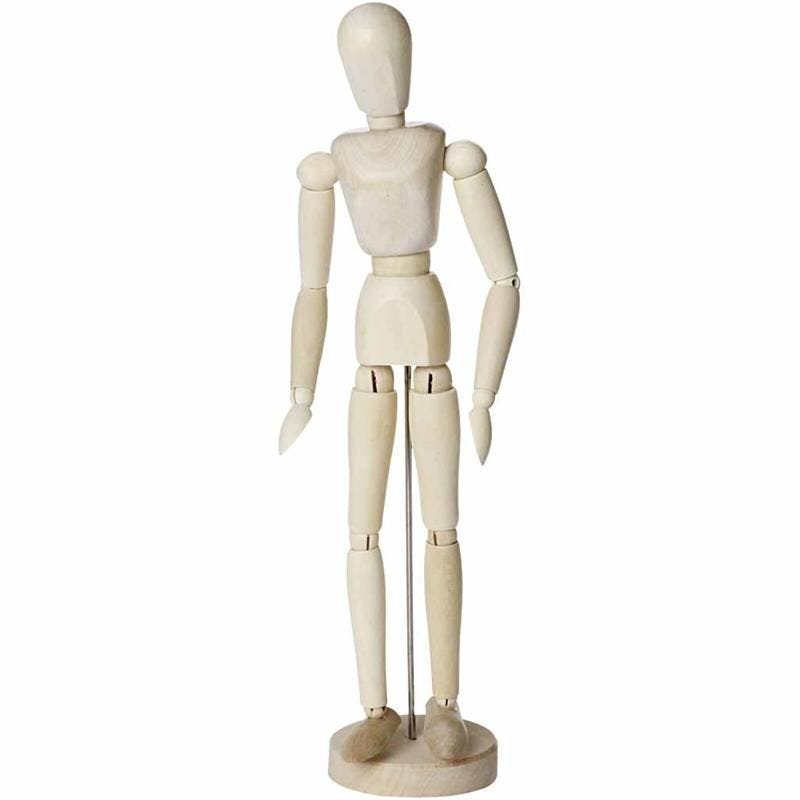 Creativ Manekin drewniany - kobieta 30 cm 22162