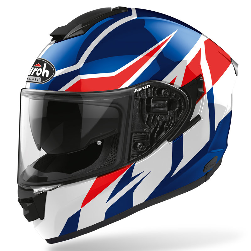 Airoh HELMET ST501 MROST BLUE/RED GLOSS M