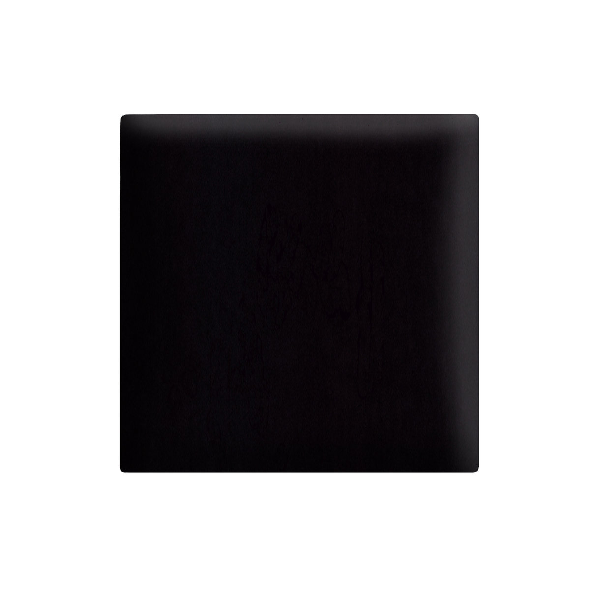 Panel ścienny 30 x 30 cm tapicerowany 3D Wezgłowie w kolorze czarnym