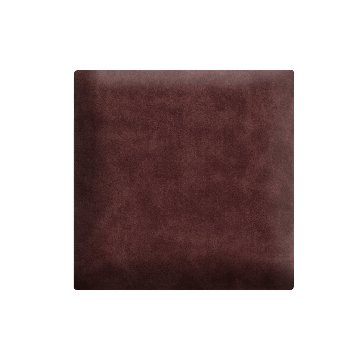 Panel ścienny 30 x 30 cm tapicerowany 3D Wezgłowie w kolorze brązowym
