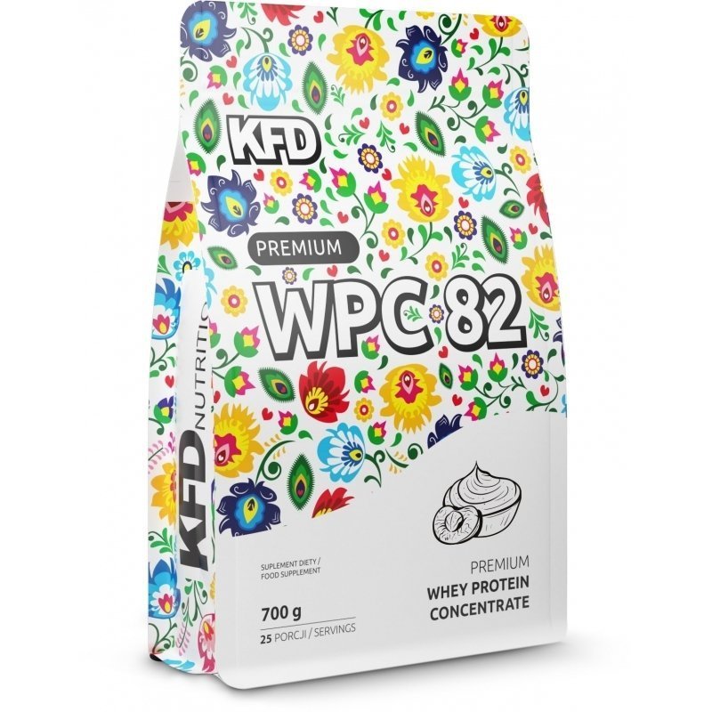 Białko KFD Premium WPC 82 700g  Mascarpone+orzech