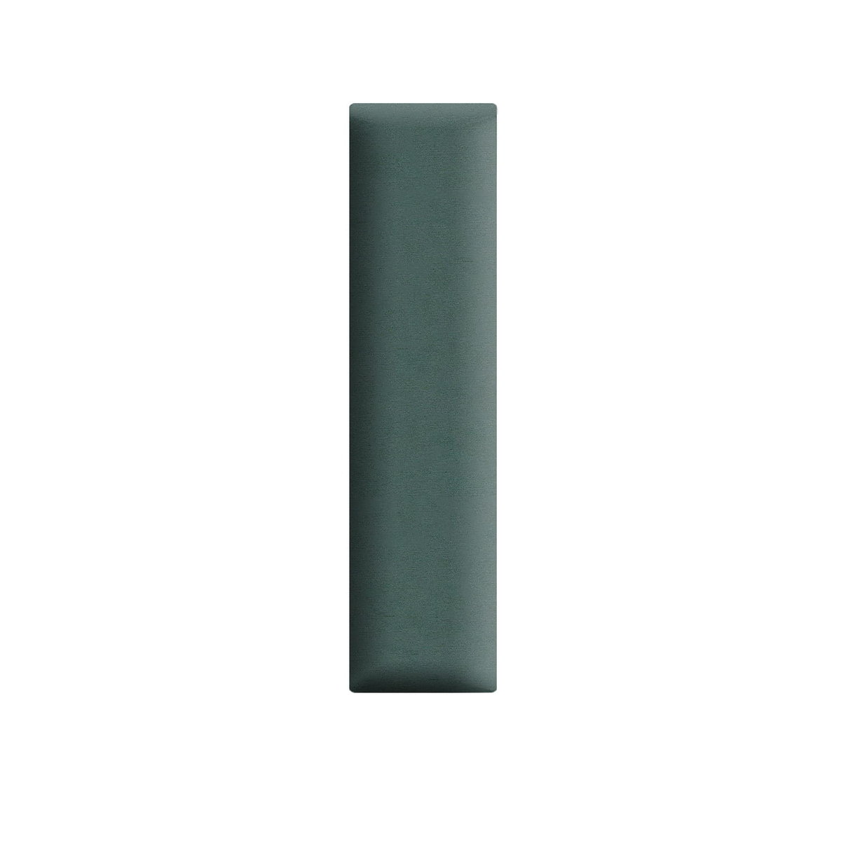 Panel ścienny 60 x 15 cm tapicerowany 3D Wezgłowie w kolorze zielono-niebieskim