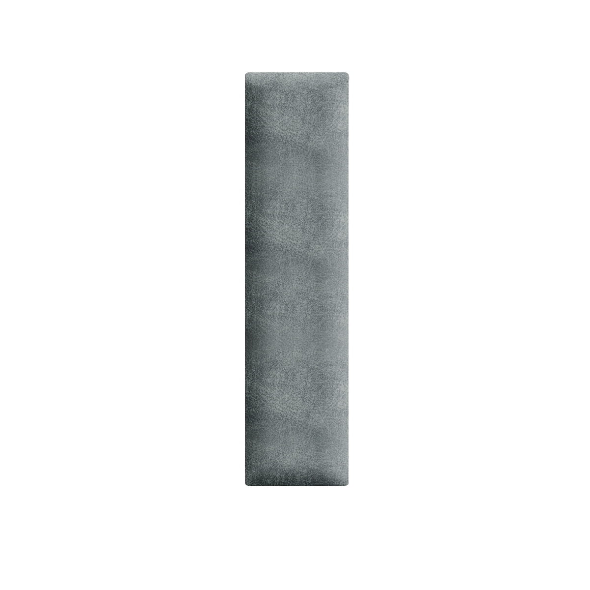 Panel ścienny 60 x 15 cm tapicerowany 3D Wezgłowie w kolorze stalowym