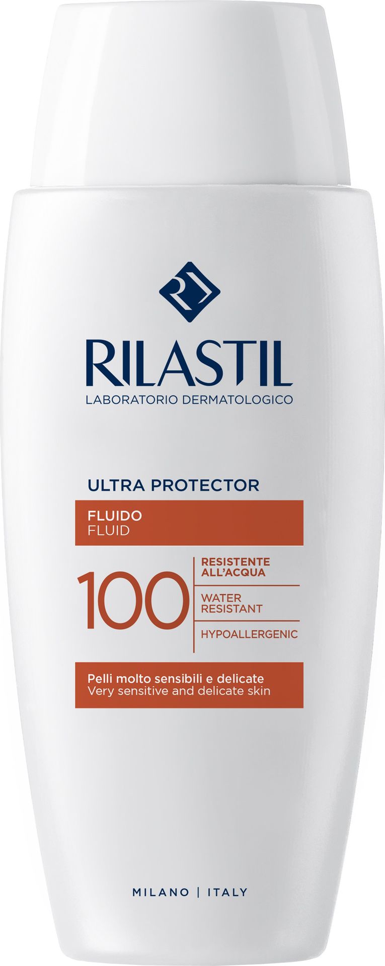 Fluid przeciwsłoneczny do twarzy i ciała Rilastil Sun System Rilastil Ultra Protector SPF 100+/50+ 75 ml (8050444859520)