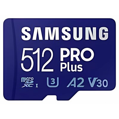 Samsung 512GB microSDXC PRO Plus 180MB/s (2023)