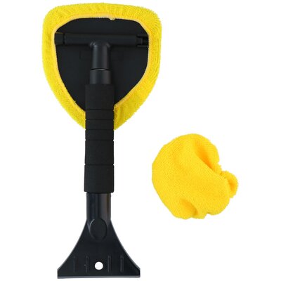 Myjka do szyb okien samochodowych ze skrobaczką DUNLOP 2w1