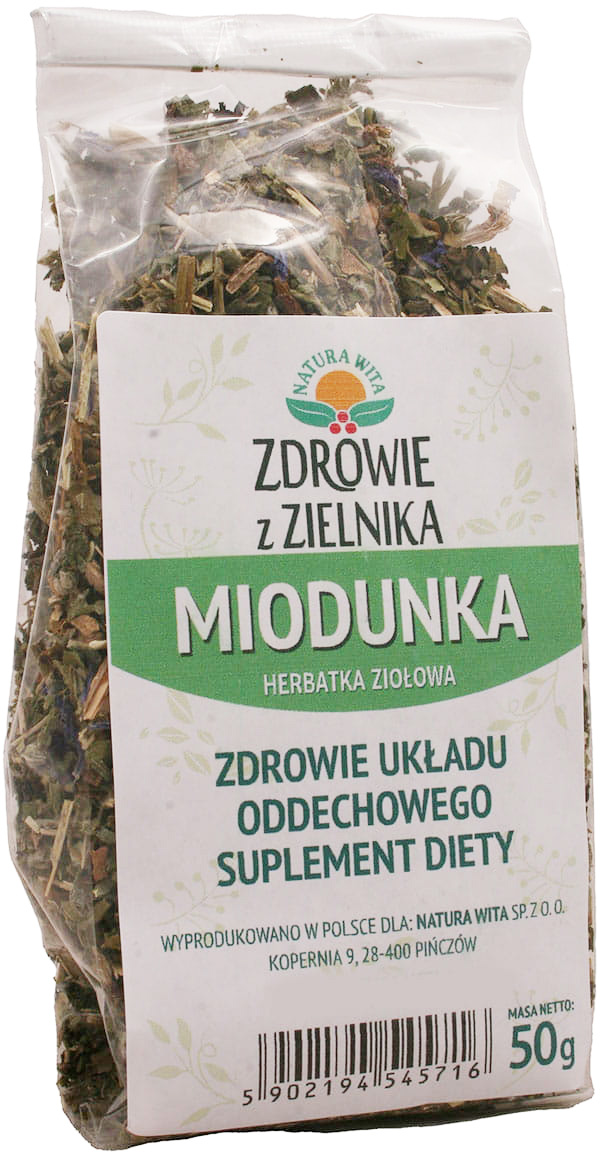 Natura Wita Miodunka Herbatka 50 G