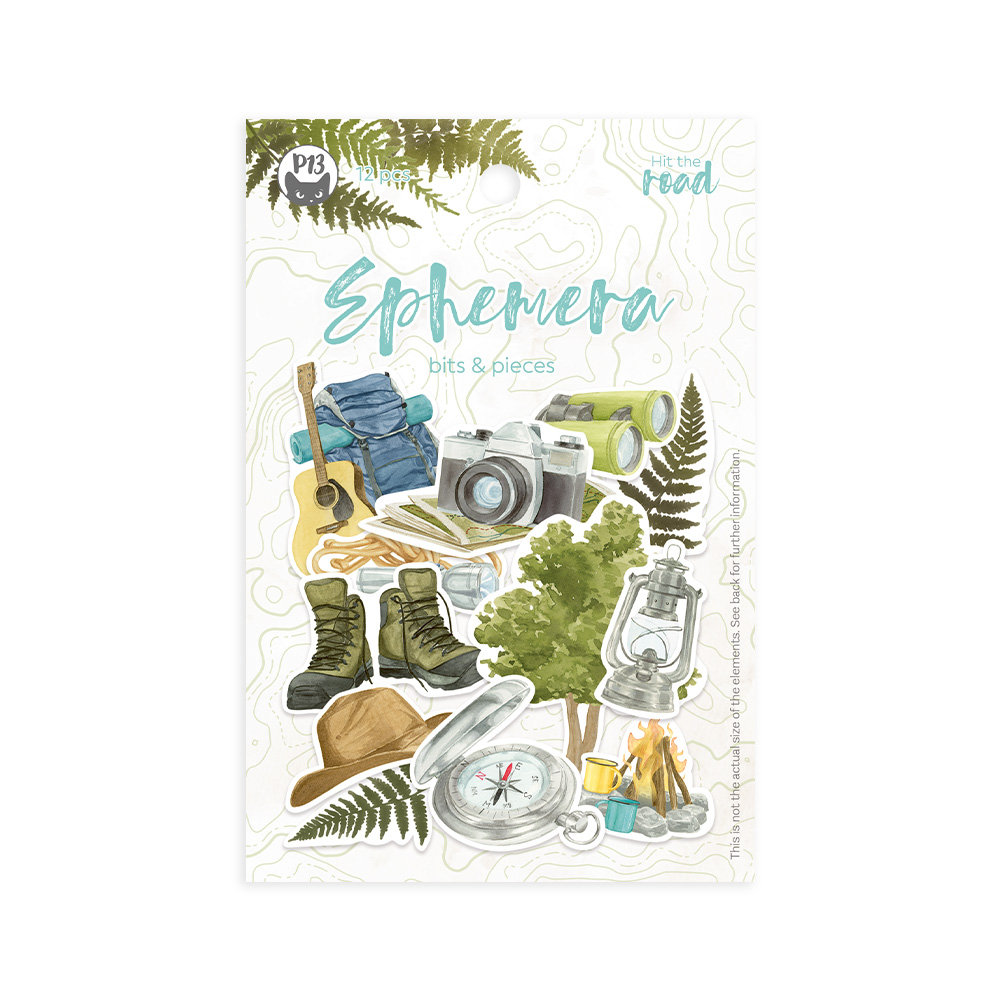 P13, Zestaw elementów, Hit the road, 12 sztuk