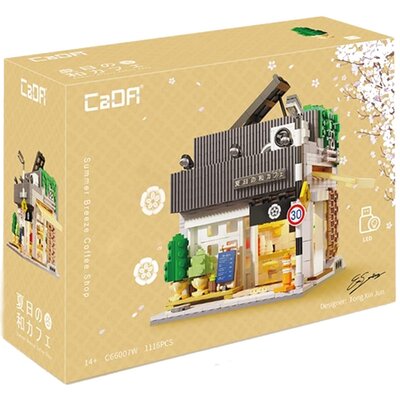 Cada C66007W Klocki Konstrukcyjne kawiarnia Summer Breeze Coffee Shop LED 1116 elementów