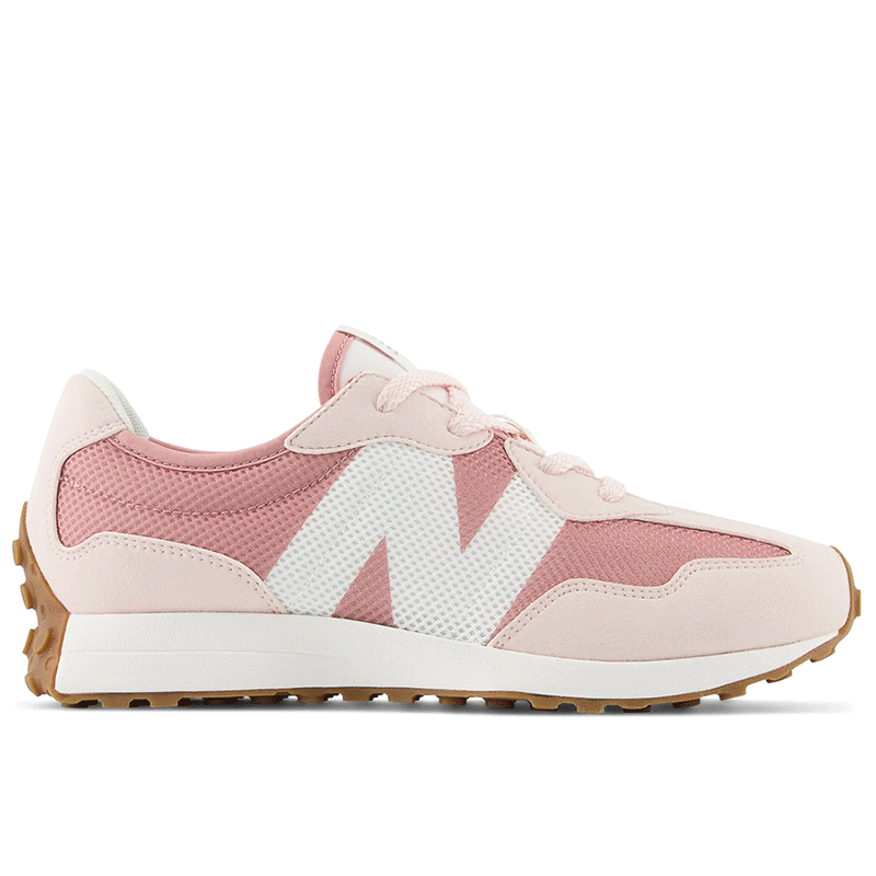 Buty New Balance GS327MG - różowe