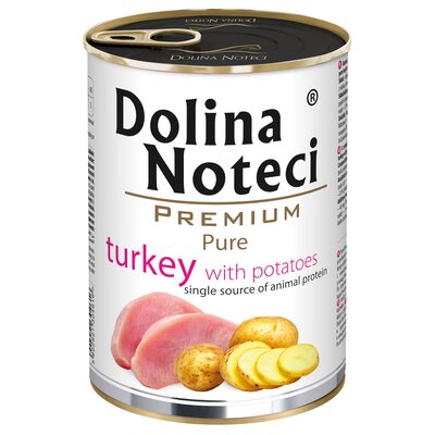 Dolina Noteci Pakiet Pure Indyk z Ziemniakami 12 x 400 g