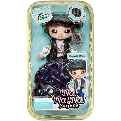 NaNaNa Surprise NaNaNa Surprise Glam Maxwell Dane laleczka i metaliczny pom 575375 KUP Z DOSTAWĄ TEGO SAMEGO DNIA DO NAJWIĘKSZYCH MIAST 0000045418