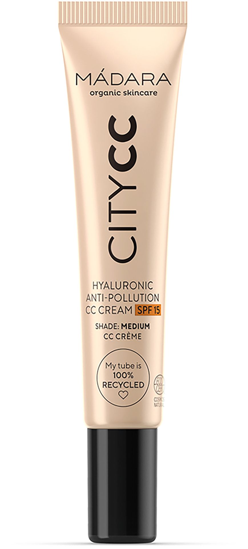 Mádara CityCC Hyaluronic Anti-Pollution CC Cream SPF 15 15 ml