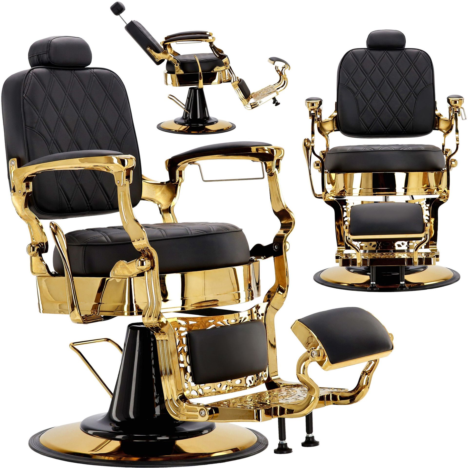Fotel barberski fryzjerski do salonu barber Gaius