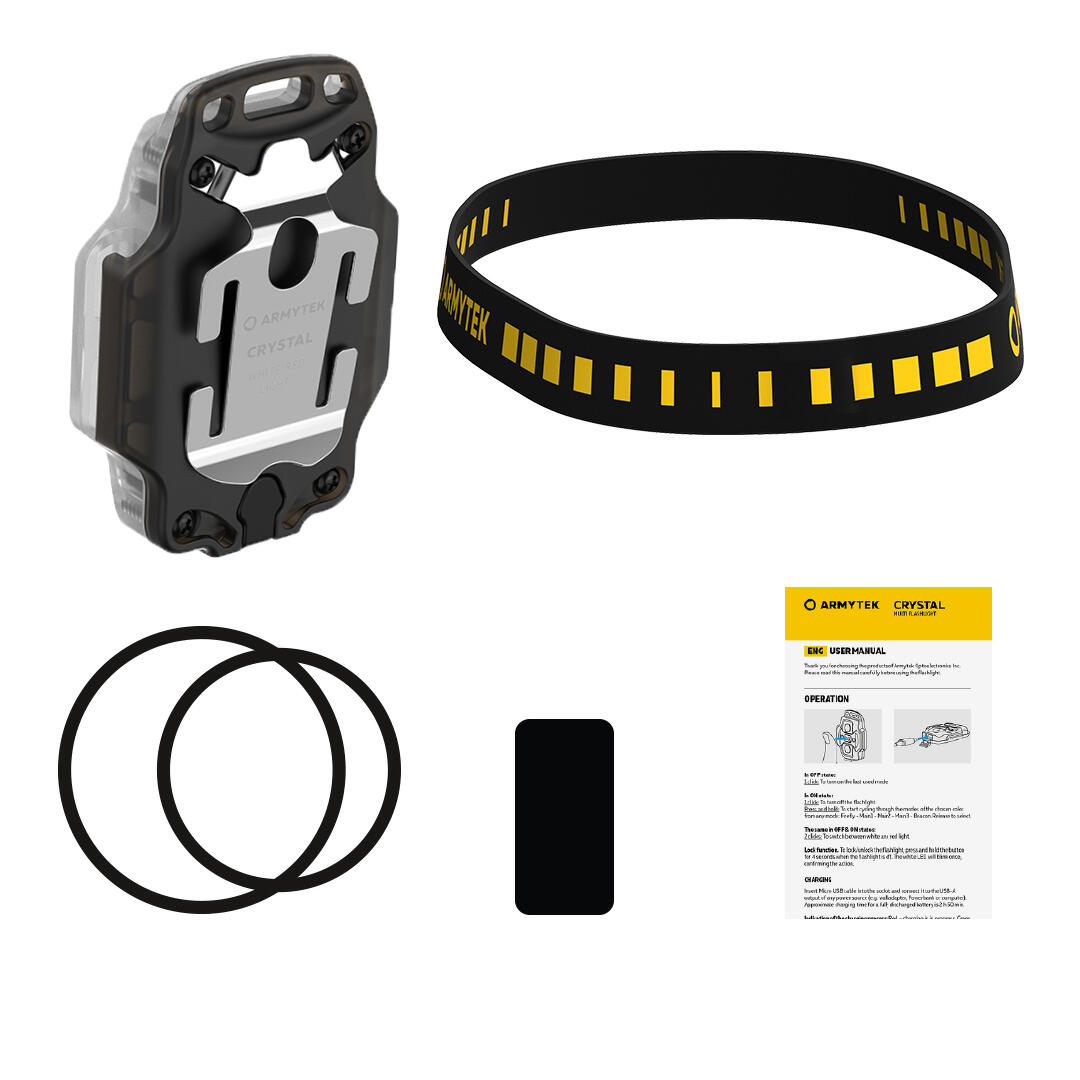 Latarka kompaktowa turystyczna 5w1 Armytek Crystal