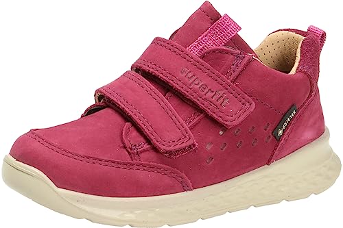 Superfit Dziewczęce sneakersy Breeze, Czerwony różowy 5010, 23 EU Schmal