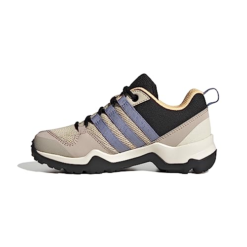 adidas Terrex Ax2r K, Buty turystyczne Unisex Dzieci, Piasek Warstwa Silver Violet Acid Orange, 35.5 EU