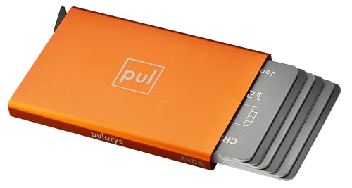 etui na karty pul pularys wykonane z wysokiej jakości aluminium, bloker RFID, miejsce na 6 kart