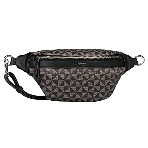Gabor bags Barina damska torba na pasek, Mixed Black, jeden rozmiar, Mixed Black, jeden rozmiar