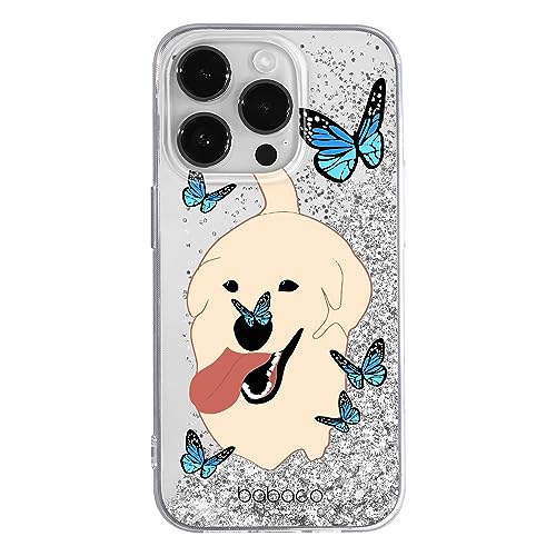 ERT GROUP etui na telefon Apple Iphone 14 PRO, case oryginalny i oficjalnie licencjonowany przez Babaco, wzór Dogs 011, optymalnie dopasowane, z efektem płynnego brokatu