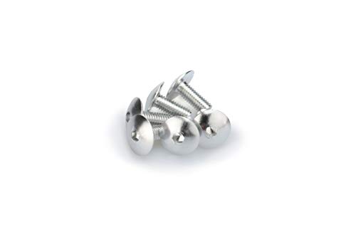 Puig: Blister 6 śrub M6 x 25 mm lekko. srebrny