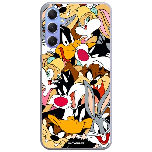 ERT GROUP etui na telefon Samsung A54 5G, case oryginalny i oficjalnie licencjonowany przez Looney Tunes, wzór 022, optymalnie dopasowane, plecki z TPU częściowo przeźroczyste