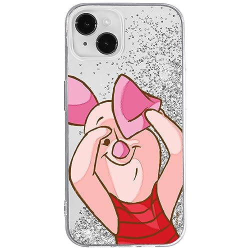 ERT GROUP etui na telefon Apple Iphone 14 PLUS, case oryginalny i oficjalnie licencjonowany przez Disney, wzór Winnie the Pooh & Friends 035, optymalnie dopasowane, z efektem płynnego brokatu