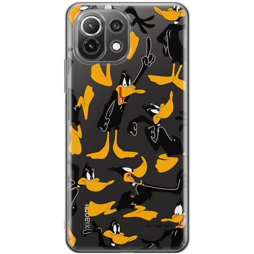 ERT GROUP etui na telefon Xiaomi 11 LITE 4G / 11 LITE 5G, case oryginalny i oficjalnie licencjonowany przez Looney Tunes, wzór Duffy 002, optymalnie dopasowane, plecki z TPU częściowo przeźroczyste