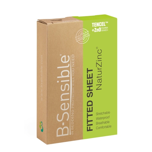 Wodoodporny ochraniacz na materac 80x200 B-Sensible NaturZinc Standard