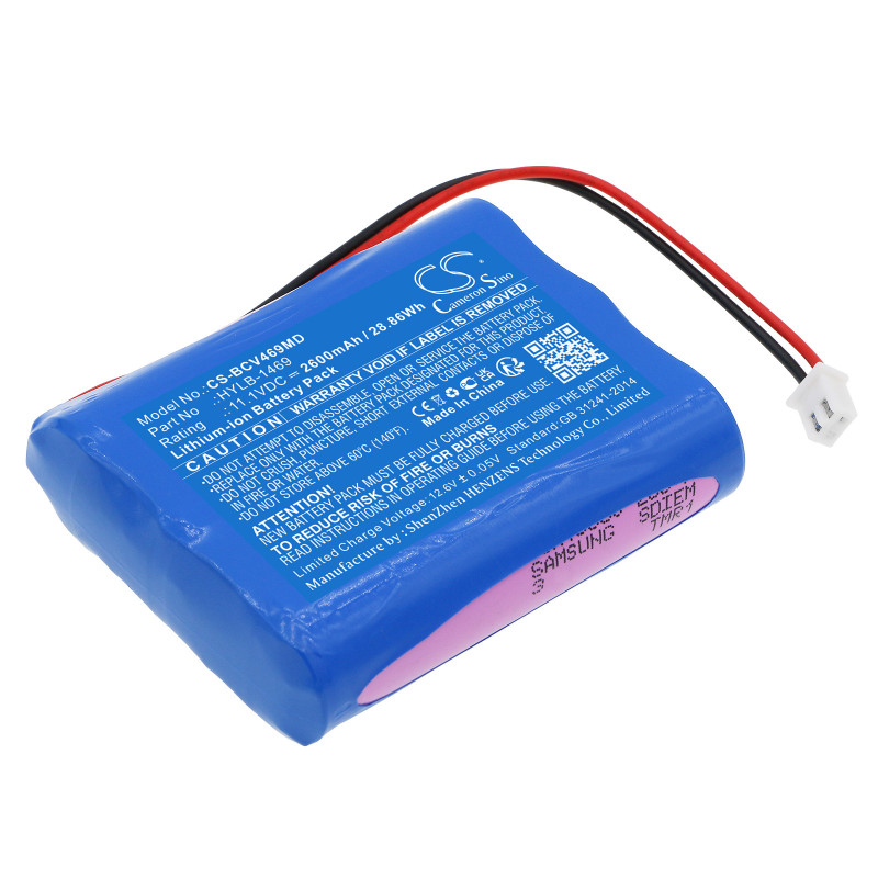 Biocare Vital Signs Monitor / HYLB-1469 2600mAh 28.86Wh Li-Ion 11.1V (Cameron Sino)