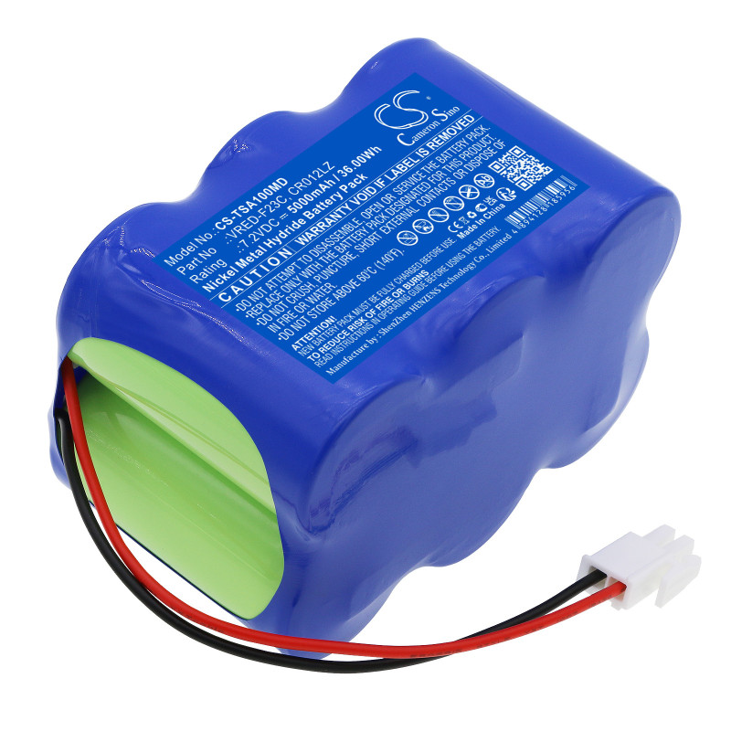 Thermo Scientific TVA1000 Toxic Vapor Analyzer / VRED-F23C 5000mAh 36.00Wh Ni-MH 7.2V (Cameron Sino)