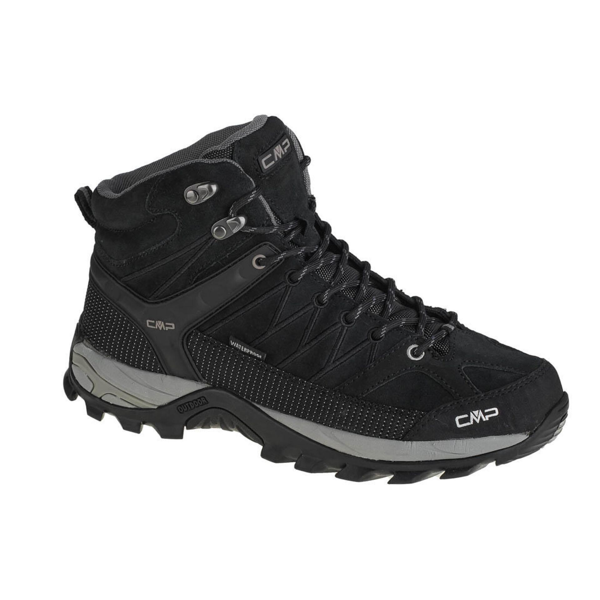 CMP campagnolo Campagnolo Rigel WP Buty trekkingowe Mid Mężczyźni, nero-grey EU 43 2020 Trapery turystyczne 3Q12947-73UC-43