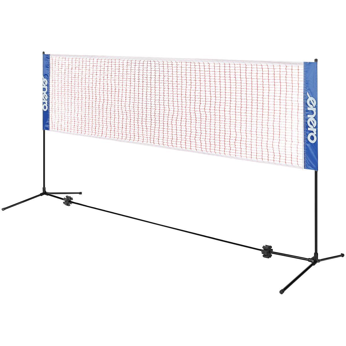 Zestaw regulowany do badmintona tenisa i siatkówki 3w1 siatka 310x76 cm