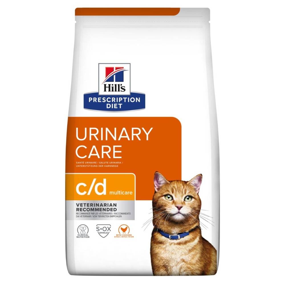 HILL'S PD Prescription Diet Feline c/d Multicare Kurczak 3kg + niespodzianka dla kota GRATIS!