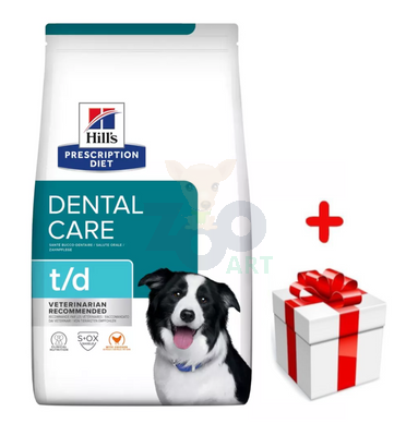 HILL'S PD Prescription Diet Canine t/d Dental Care 4kg